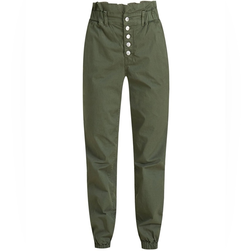 Veronica Beard - Tedi High-Waist Button-Fly Pants - Picture 6 of 6